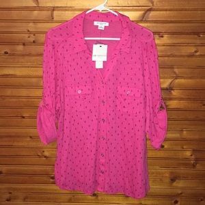 Liz Claiborne 3/4 Sleeve Blouse